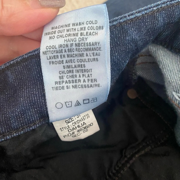 Joe’s Jeans curvy bootcut Dahlia size 31. Excellent condition.‎ Darker wash - Picture 6 of 9